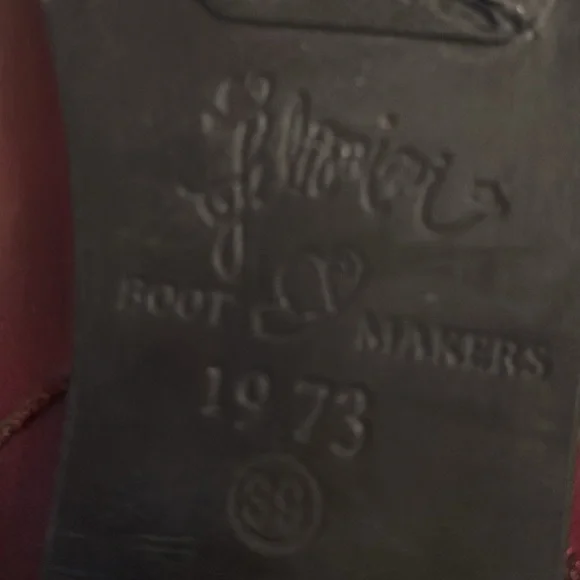 FELMINI Red Genuine Leather Boots - Picture 9 of 12